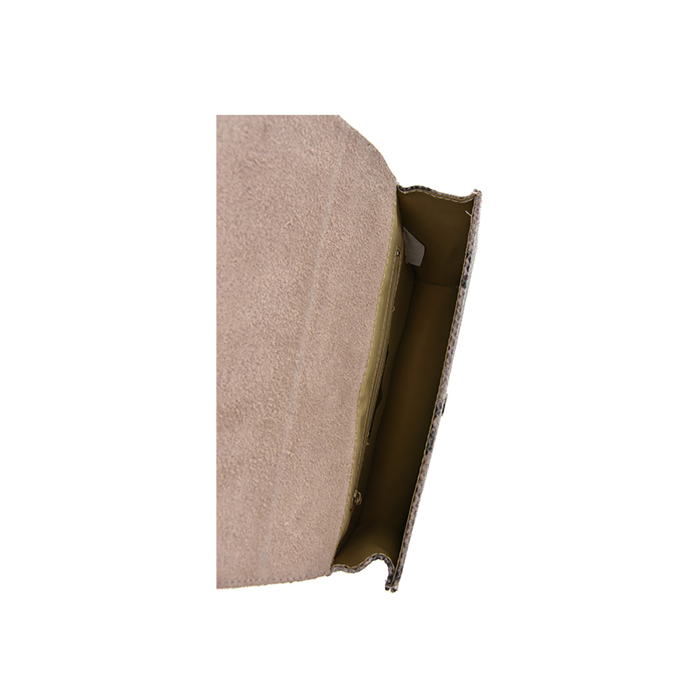 Geanta de umar din piele naturala Carolina di Rosa CR0734, Roz prafuit, #5, Bagsy