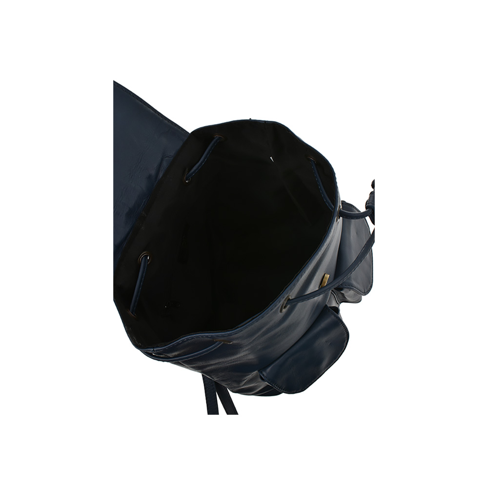 Rucsac din piele naturala Chiara Canotti CC0147, Albastru, #5, Bagsy