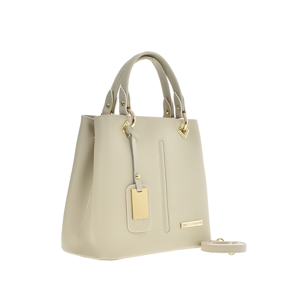 Geanta de mana din piele naturala Chiara Canotti CC0203, BeJ, #2, Bagsy