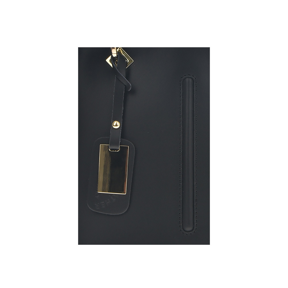 Geanta de mana din piele naturala Chiara Canotti CC0203, Negru, #5, Bagsy