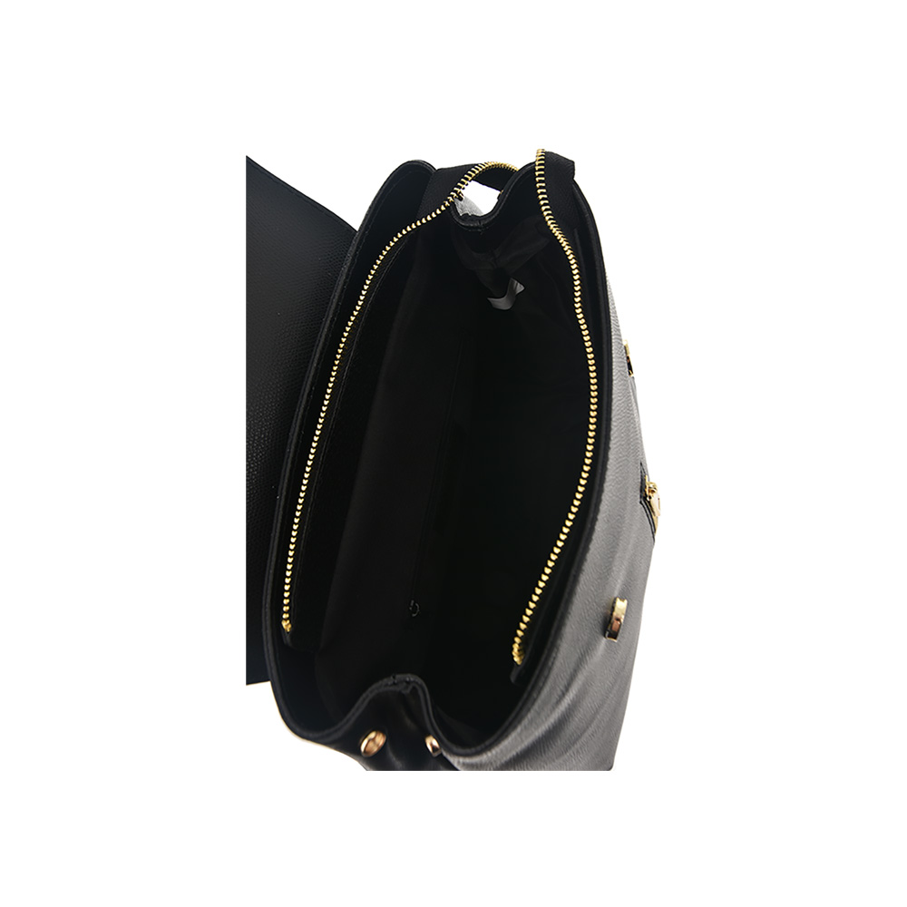 Rucsac dama din piele naturala Chiara Canotti CC0251, Negru, #5, Bagsy