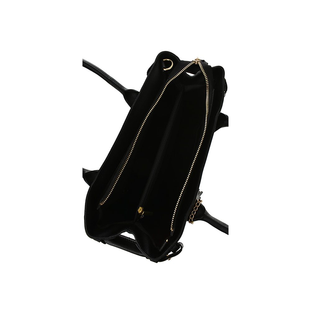 Geanta dama din piele naturala Chiara Canotti CC0276, Negru, #5, Bagsy