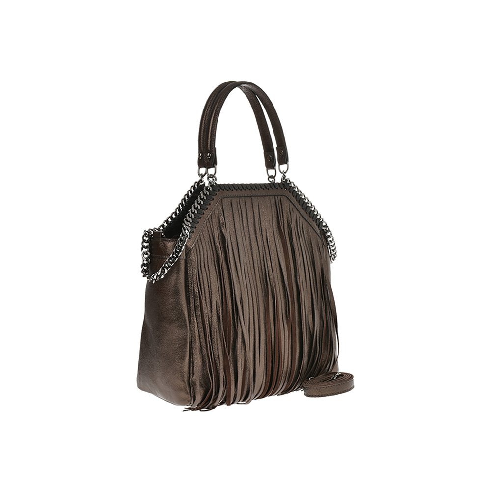 Geanta de mana din piele naturala Chiara Canotti CC0342, Maro, #2, Bagsy