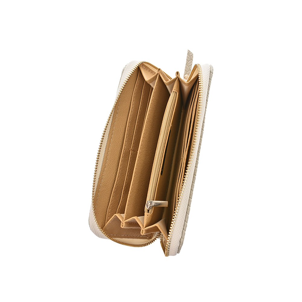 Portofel dama din piele naturala Chiara Canotti CC0346,  Bej, #5, Bagsy