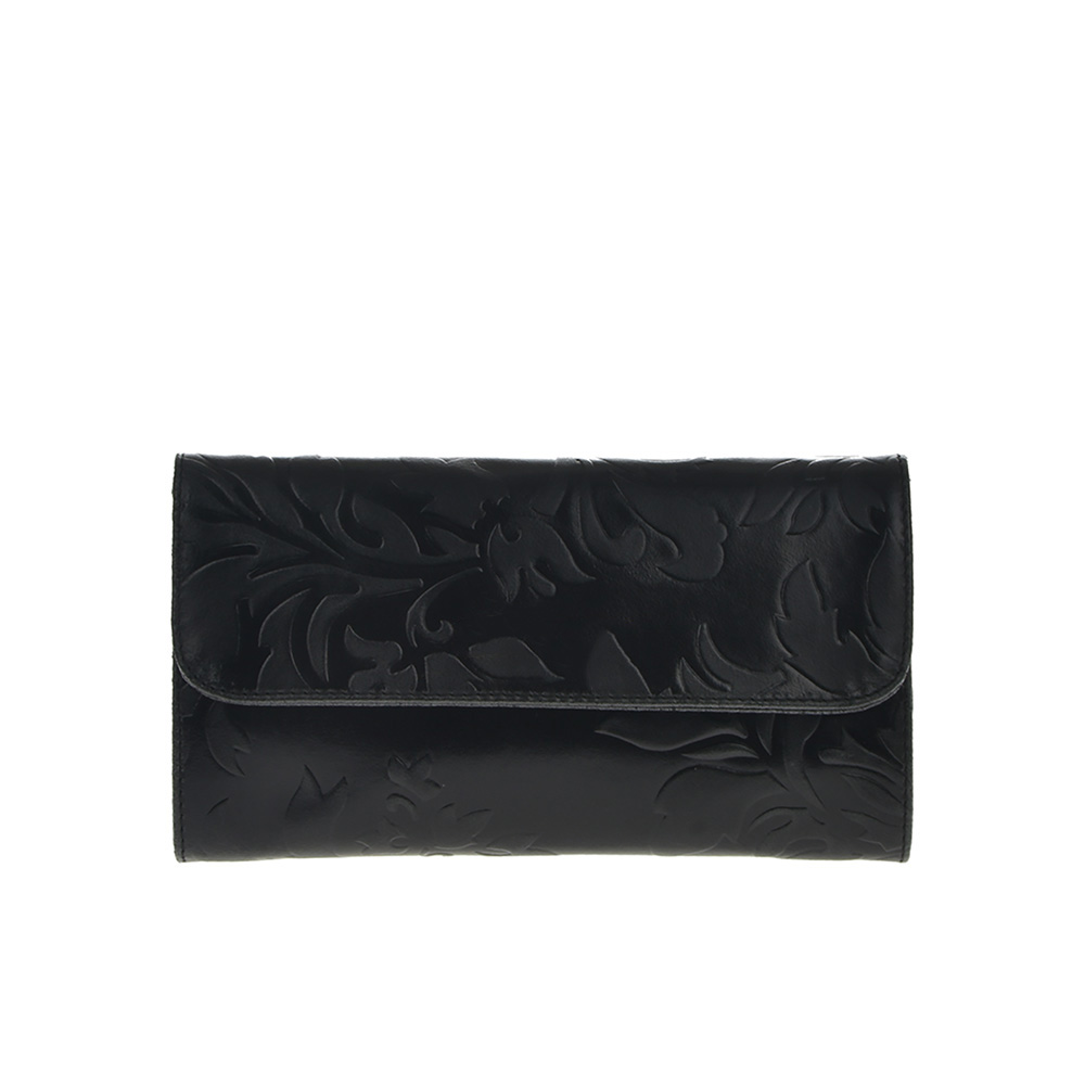 Plic din piele naturala Chiara Canotti CC0351, Negru, #1, Bagsy