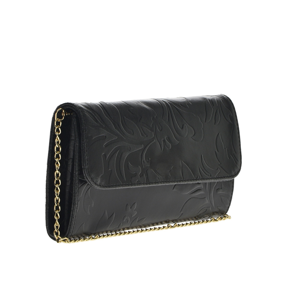 Plic din piele naturala Chiara Canotti CC0351, Negru, #2, Bagsy