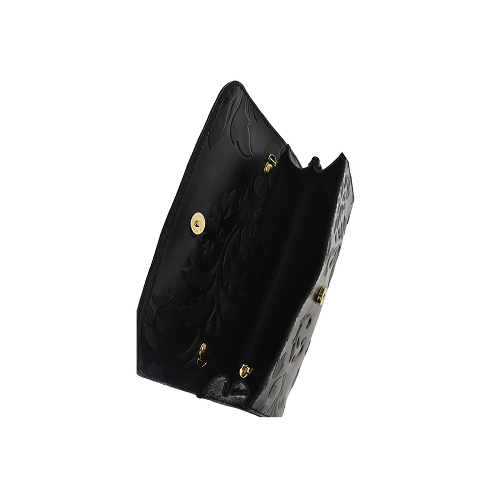 Plic din piele naturala Chiara Canotti CC0351, Negru, #5, Bagsy