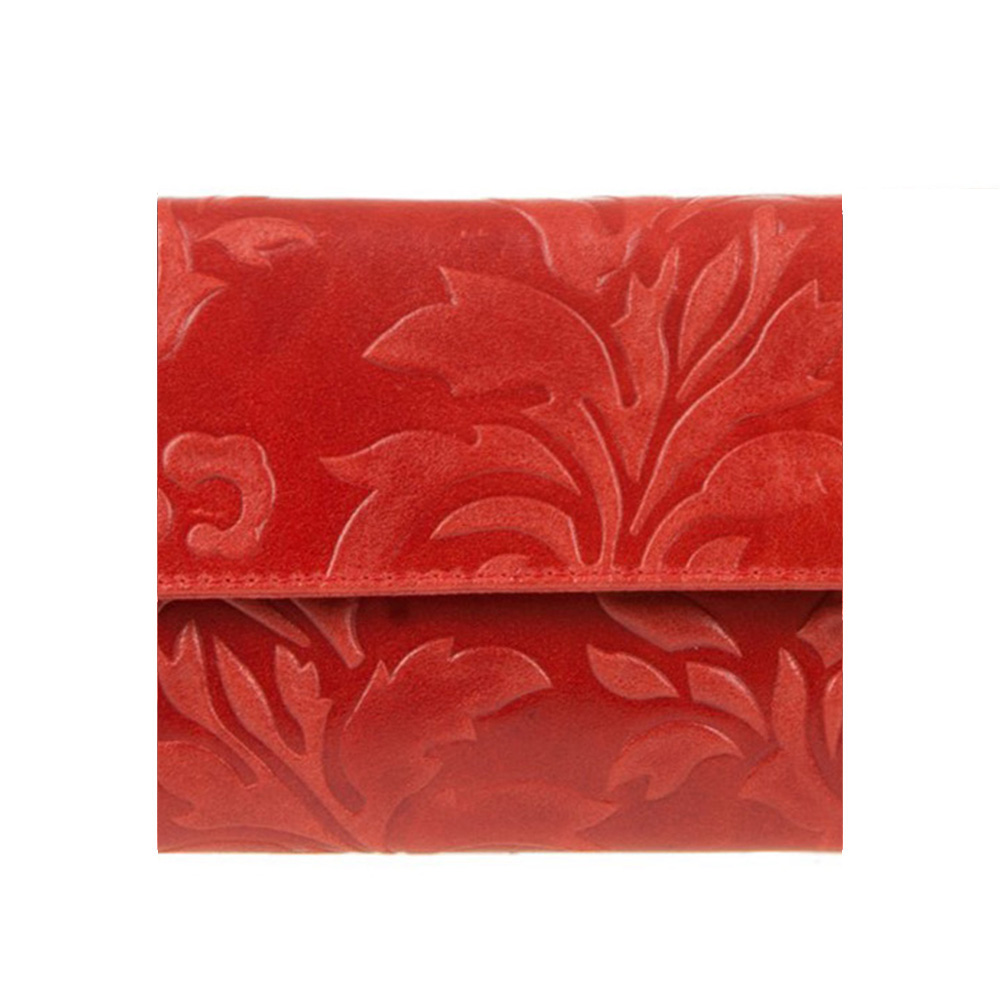 Plic din piele naturala Chiara Canotti CC0351, Rosu, #3, Bagsy