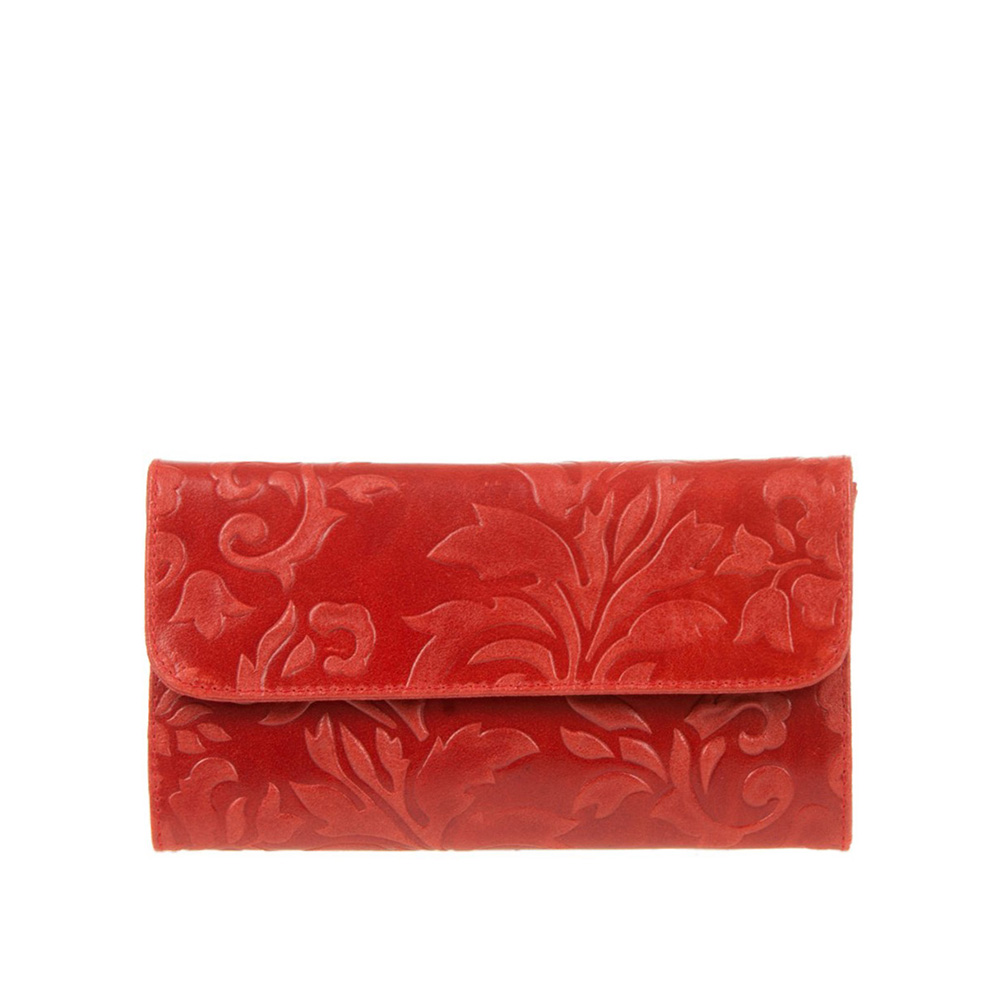 Plic din piele naturala Chiara Canotti CC0351, Rosu, #1, Bagsy