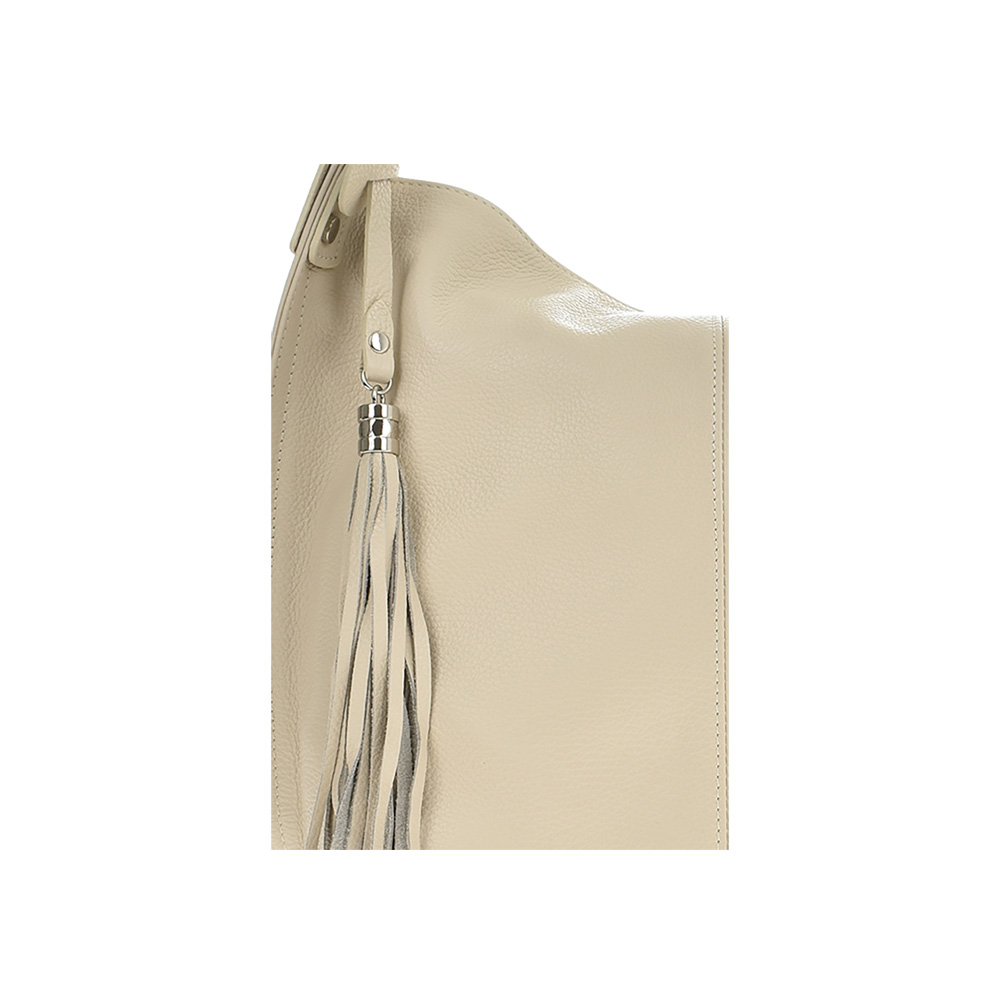 Geanta de mana din piele naturala Chiara Canotti CC0371, Bej, #3, Bagsy