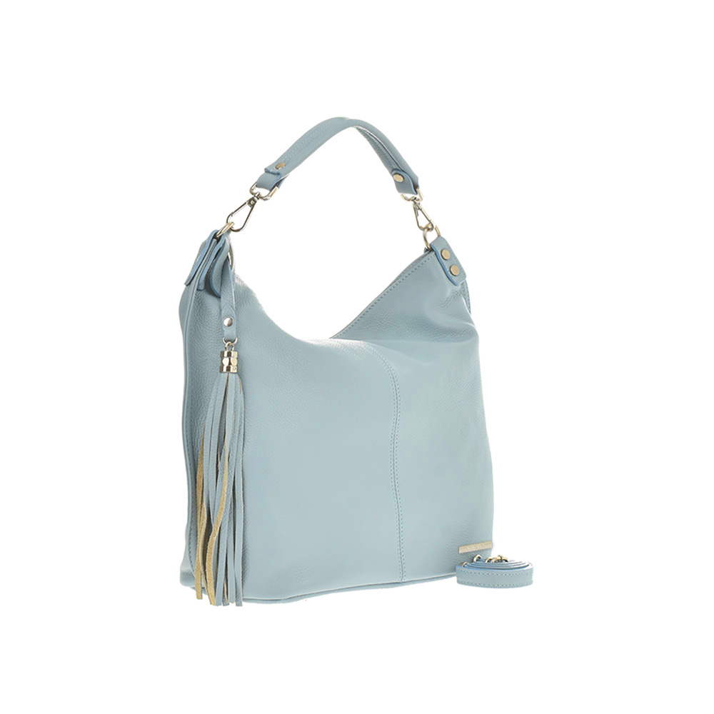 Geanta de mana din piele naturala Chiara Canotti CC0371, Bleu, #2, Bagsy