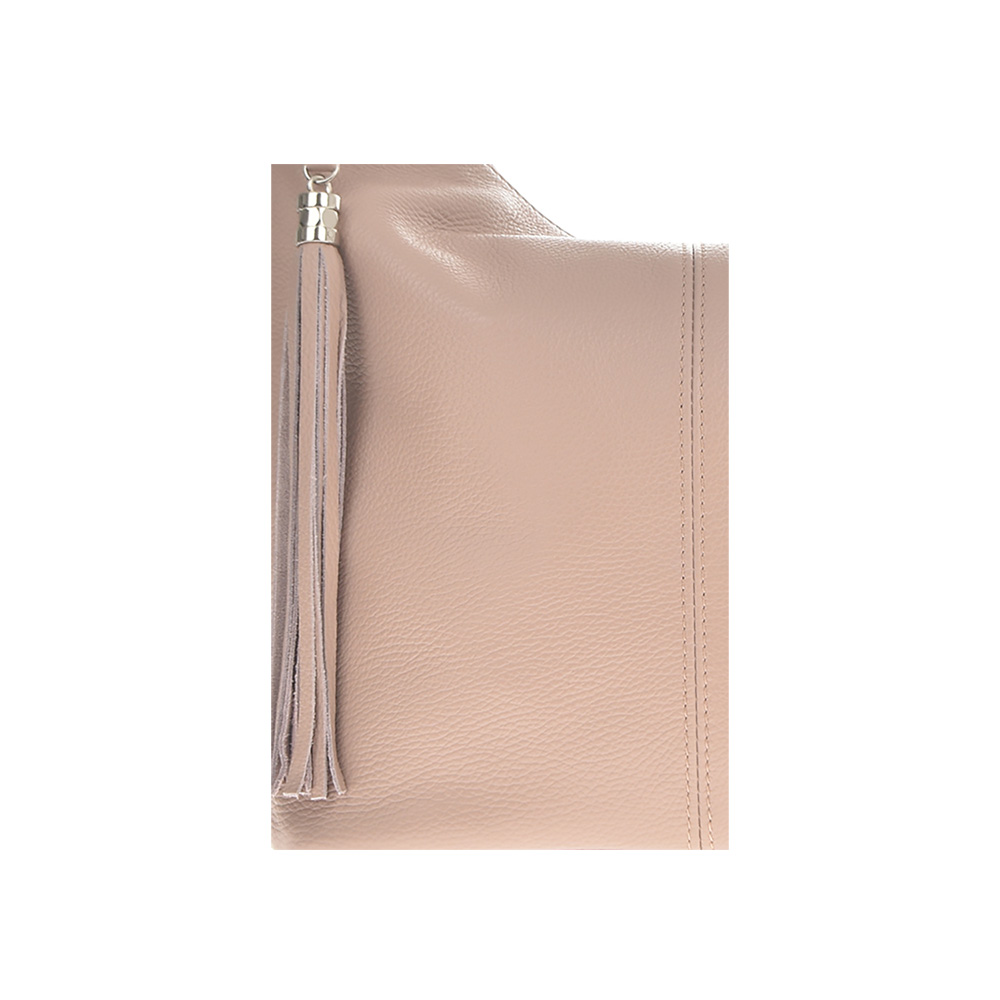 Geanta de mana din piele naturala Chiara Canotti CC0371, Roz prafuit, #4, Bagsy