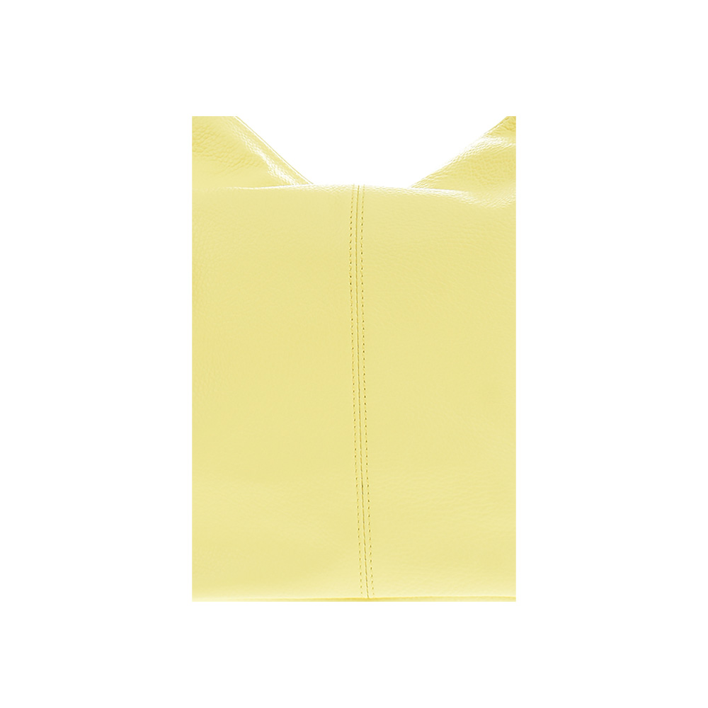 Geanta de mana din piele naturala Chiara Canotti CC0371, Galben deschis, #4, Bagsy