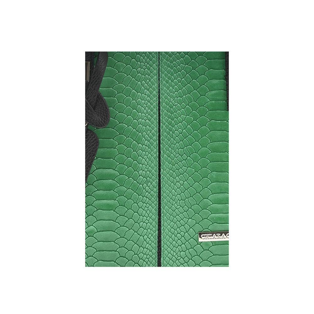 Geanta de mana din piele naturala Chiara Canotti CC0376, Verde, #4, Bagsy