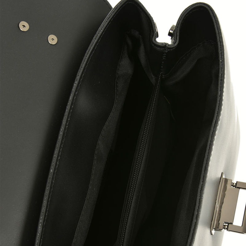 Geanta de mana din piele naturala Chiara Canotti CC0395, Negru, #4, Bagsy