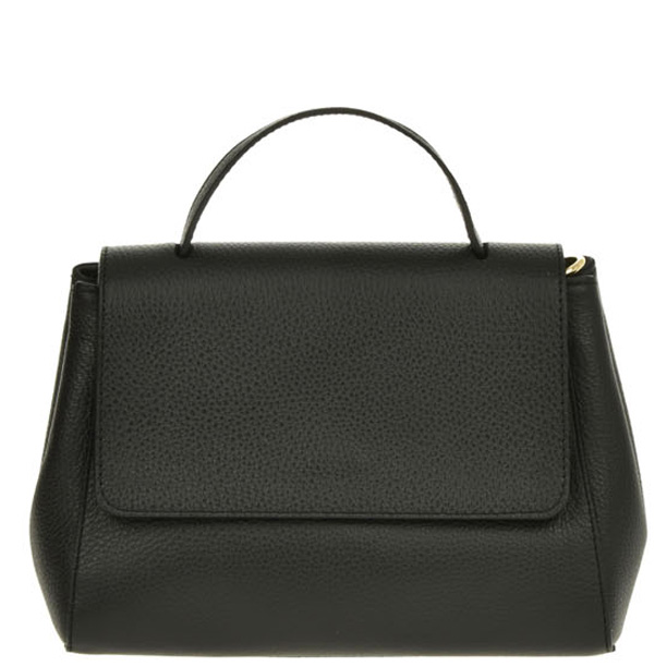 Geanta de mana din piele naturala Chiara Canotti CC0396, Negru, #2, Bagsy