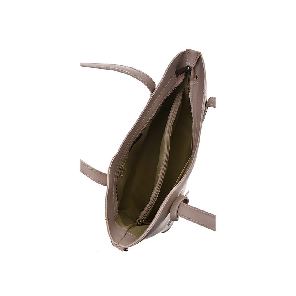 Geanta tote din piele naturala Chiara Canotti CC1265, Roz prafuit, #4, Bagsy