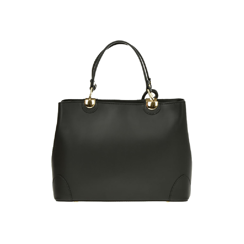 Geanta de mana din piele naturala Chiara Canotti CC0473, Negru, Nr. 3, Bagsy