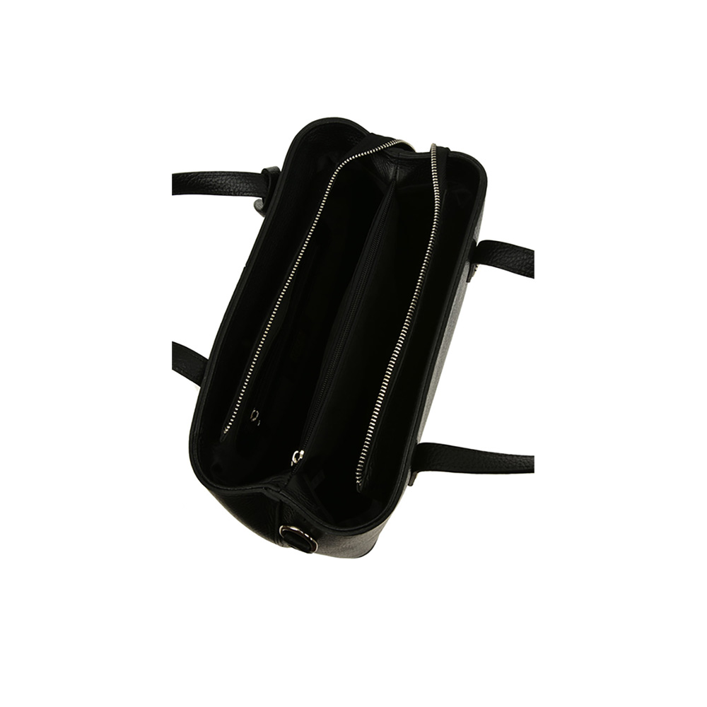 Geanta de mana din piele naturala Chiara Canotti CC0479, Negru, #4, Bagsy