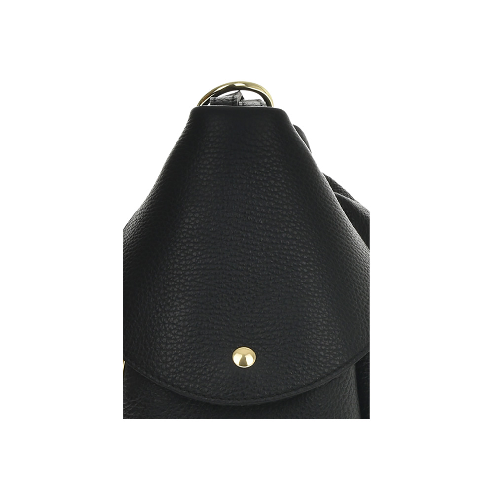 Rucsac dama din piele naturala Chiara Canotti CC0522, Negru, #5, Bagsy