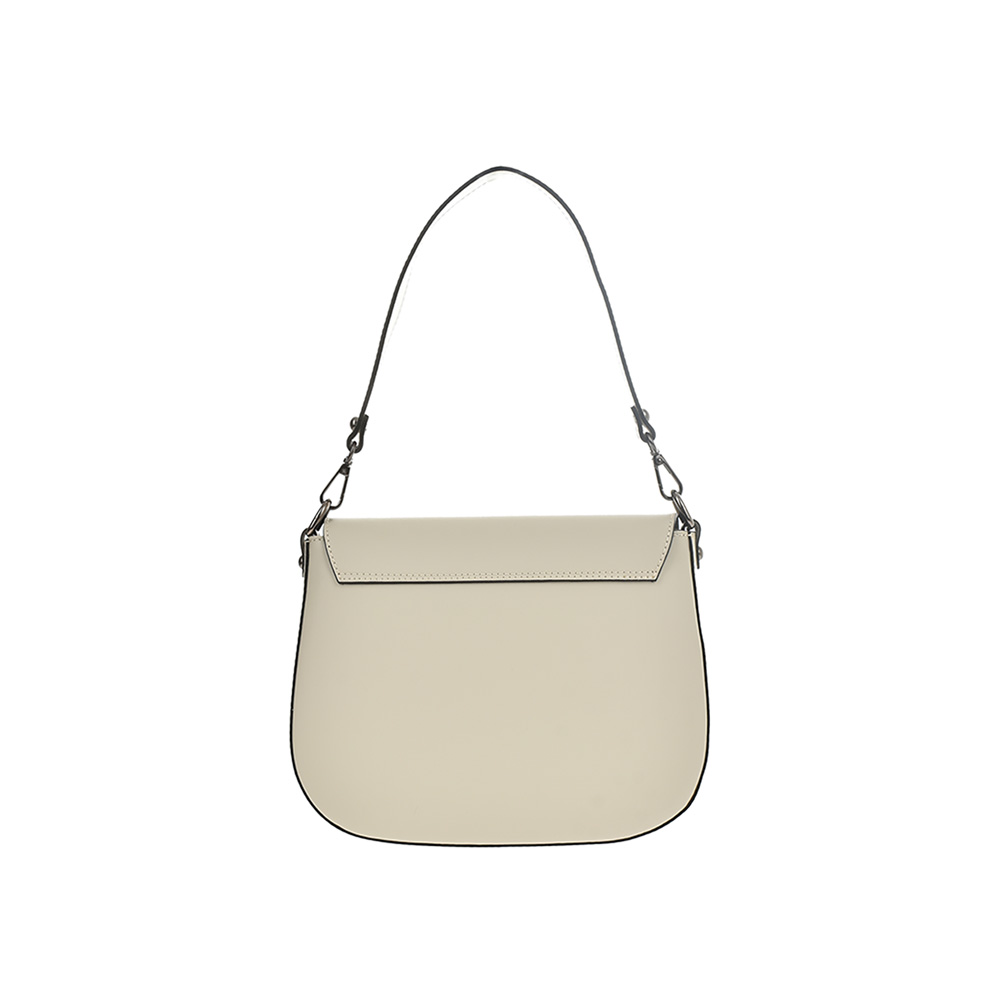 Geanta de umar din piele naturala Chiara Canotti CC0629, Bej, #3, Bagsy