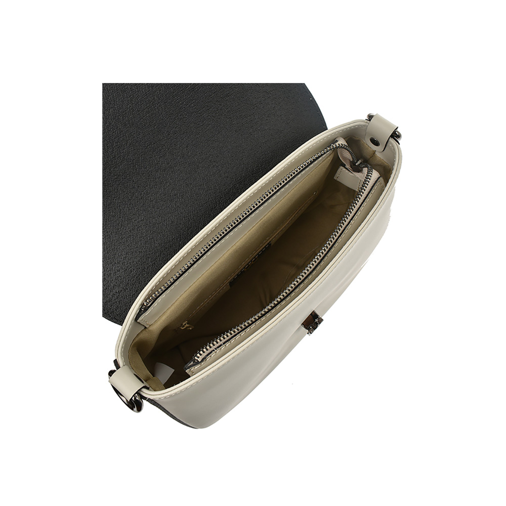 Geanta de umar din piele naturala Chiara Canotti CC0629, Bej, #5, Bagsy