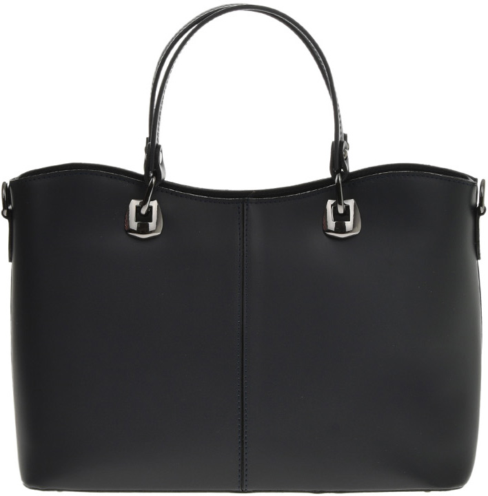 Geanta de mana din piele naturala Chiara Canotti CC0631, Negru, Nr. 2, Bagsy