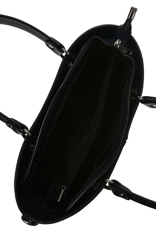 Geanta de mana din piele naturala Chiara Canotti CC0631, Albastru inchis, #5, Bagsy