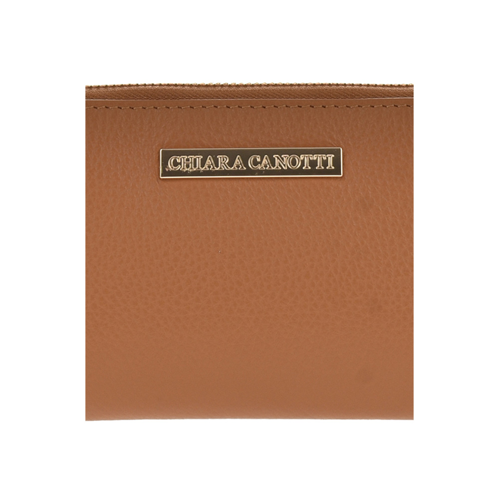 Portofel dama din piele naturala Chiara Canotti CC0644, Cognac, #4, Bagsy