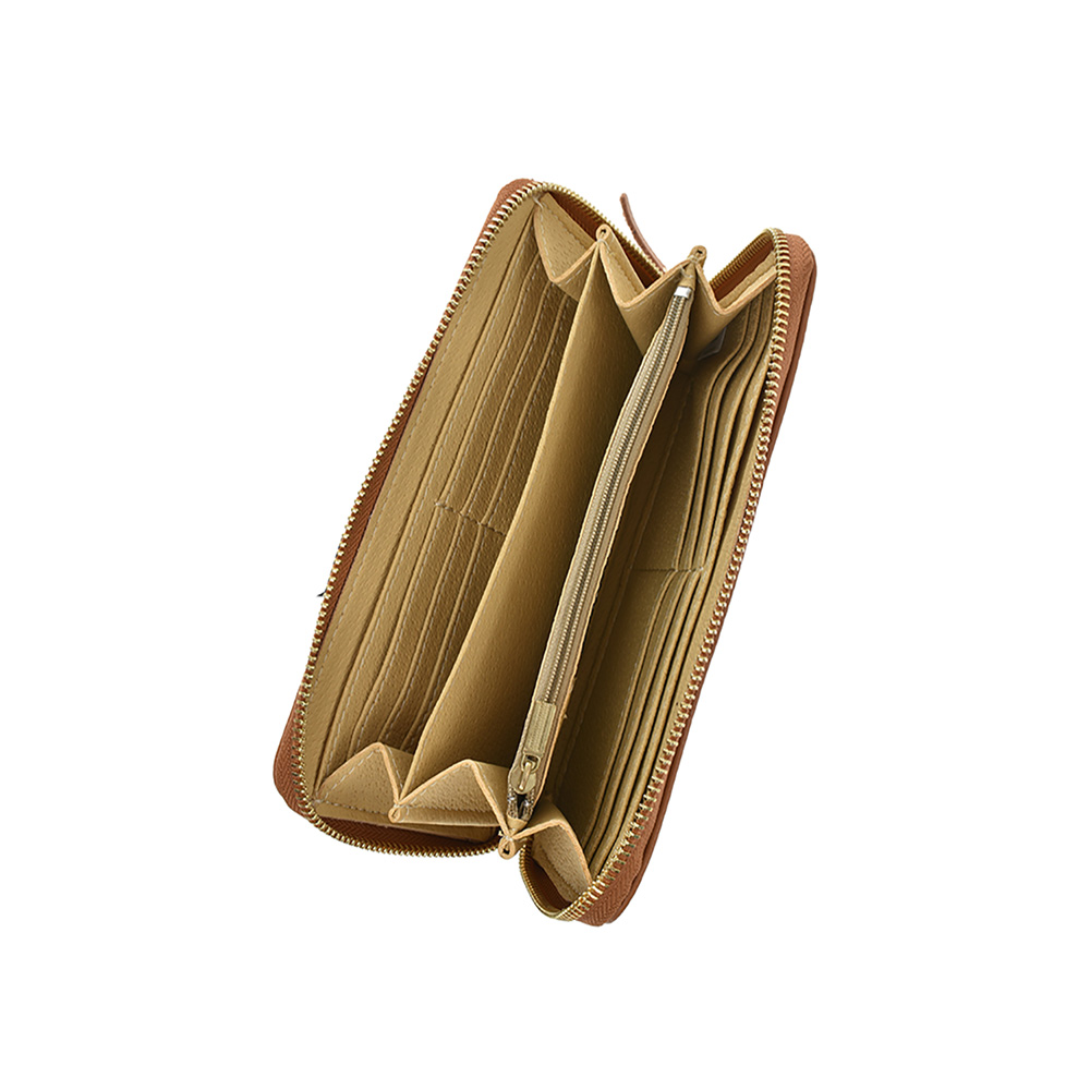 Portofel dama din piele naturala Chiara Canotti CC0644, Cognac, #5, Bagsy