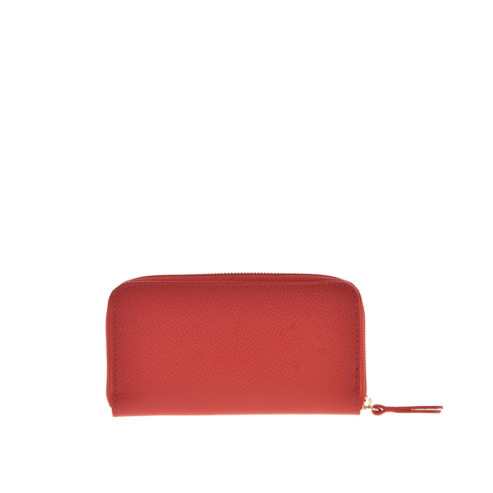 Portofel dama din piele naturala Chiara Canotti CC0644, Rosu, #3, Bagsy