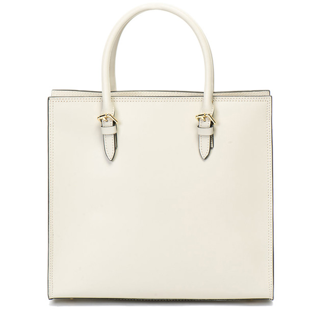 Geanta de mana din piele naturala Chiara Canotti CC0667, Bej, #2, Bagsy