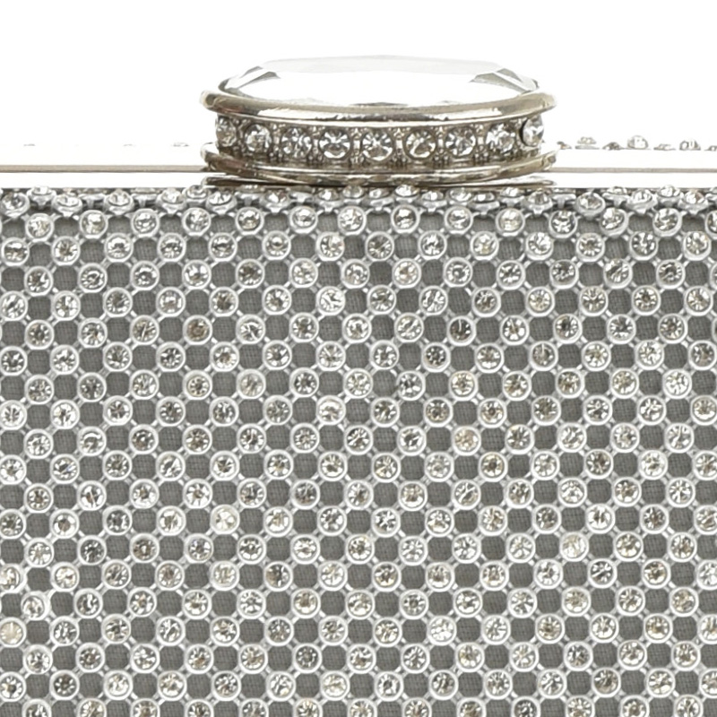 Geanta dama de ocazie Chiara  Canotti CC0713, Argintiu, #4, Bagsy