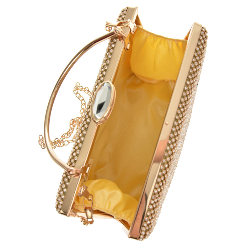 Geanta dama de ocazie Chiara  Canotti CC0713, Auriu, #3, Bagsy