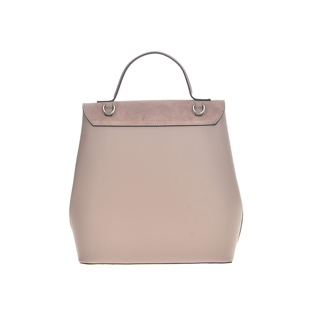 Geanta dama din piele naturala Chiara Canotti CC0717, Roz prafuit, #3, Bagsy