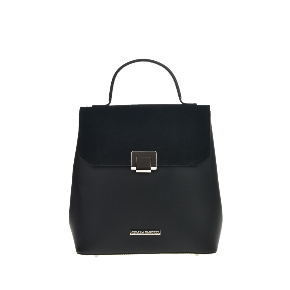 Geanta dama din piele naturala Chiara Canotti CC0717, Negru, Nr. 1, Bagsy