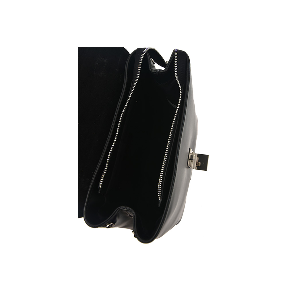 Geanta dama din piele naturala Chiara Canotti CC0717, Negru, Nr. 5, Bagsy