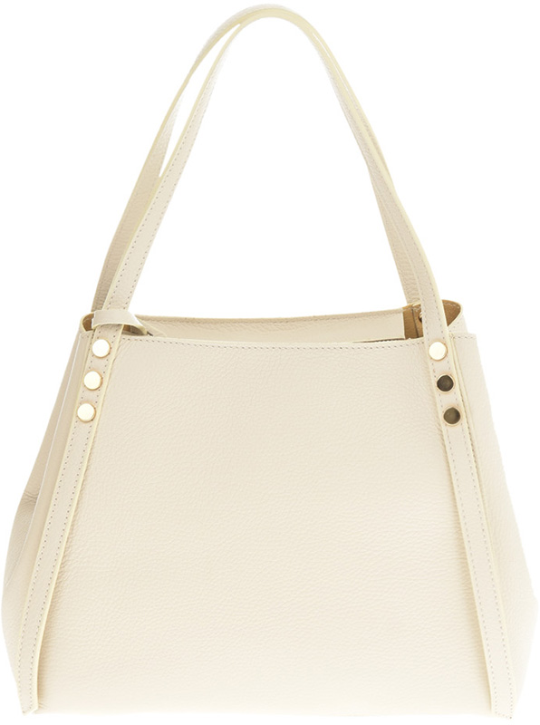 Geanta de mana din piele naturala Chiara Canotti CC0727, Bej, #1, Bagsy