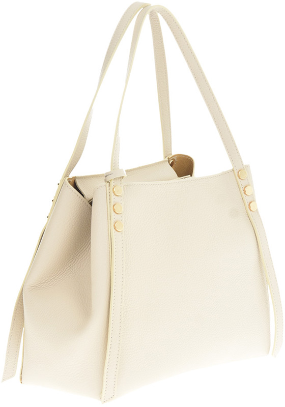 Geanta de mana din piele naturala Chiara Canotti CC0727, Bej, #2, Bagsy