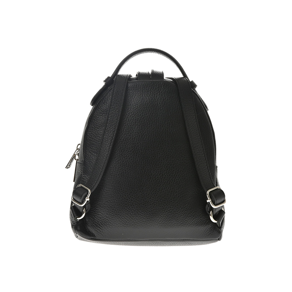Rucsac dama din piele naturala Chiara Canotti CC0736, Negru, #3, Bagsy
