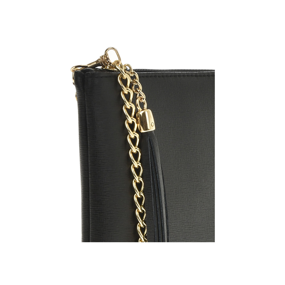 Geanta de umar din piele naturala Chiara Canotti CC0748, Negru, #4, Bagsy