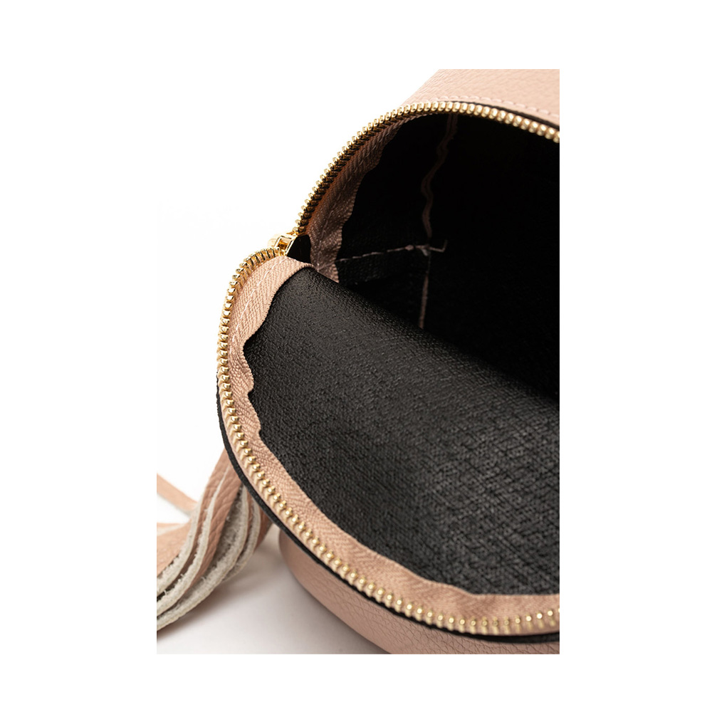 Rucsac dama din piele naturala Chiara Canotti CC0758, Roz prafuit, #4, Bagsy