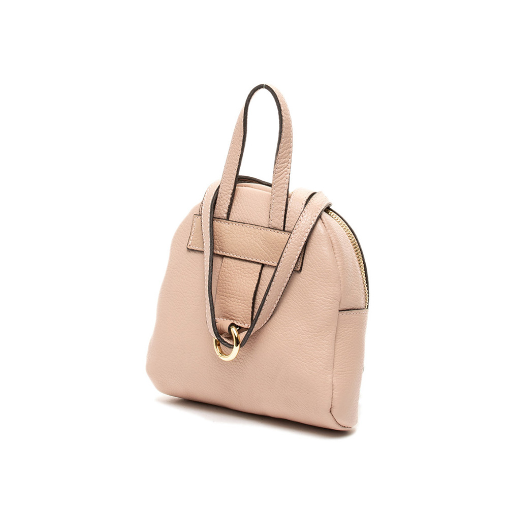 Rucsac dama din piele naturala Chiara Canotti CC0758, Roz prafuit, #2, Bagsy