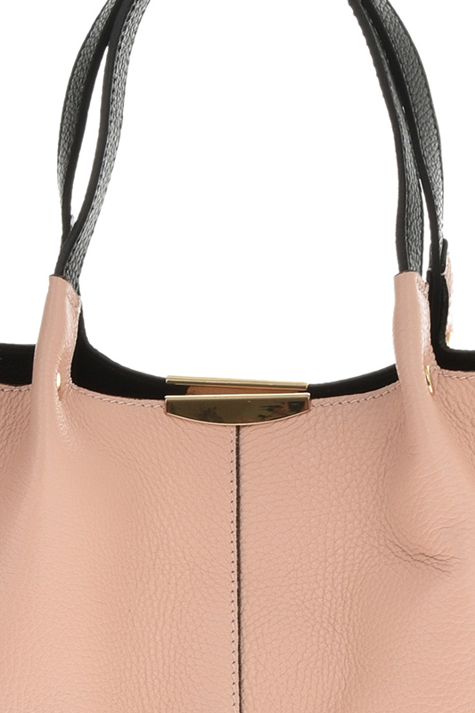 Geanta de mana din piele naturala Chiara Canotti CC0760, Roz, #3, Bagsy