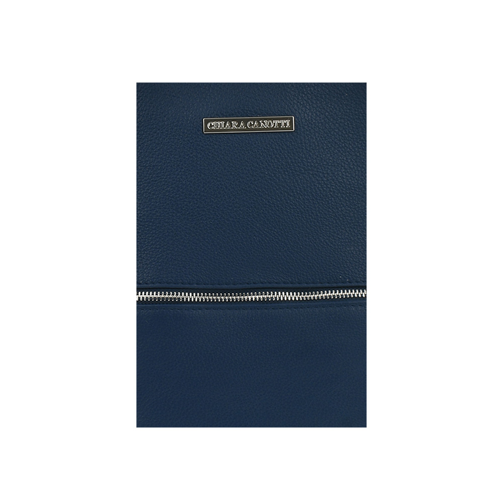 Rucsac dama din piele naturala Chiara Canotti CC0761, Albastru, #4, Bagsy