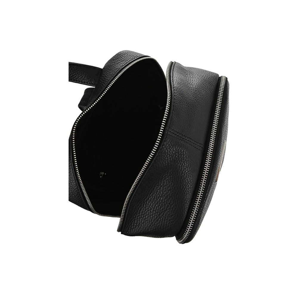 Rucsac dama din piele naturala Chiara Canotti CC0761, Negru, #5, Bagsy