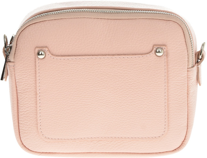 Geanta de umar din piele naturala Chiara Canotti CC0787, Roz, #3, Bagsy