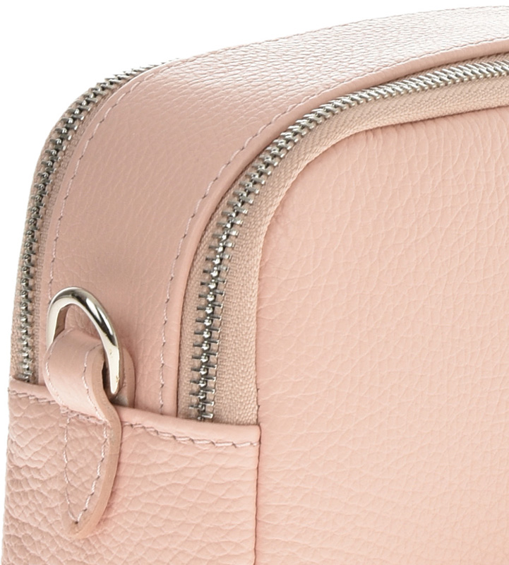 Geanta de umar din piele naturala Chiara Canotti CC0787, Roz, #4, Bagsy