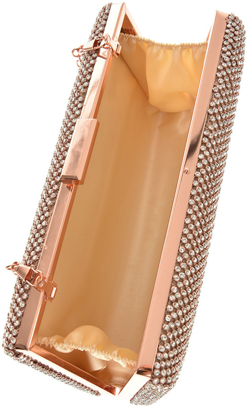 Geanta de ocazie tip Clutch Chiara Canotti CC0803, Sampanie, #5, Bagsy