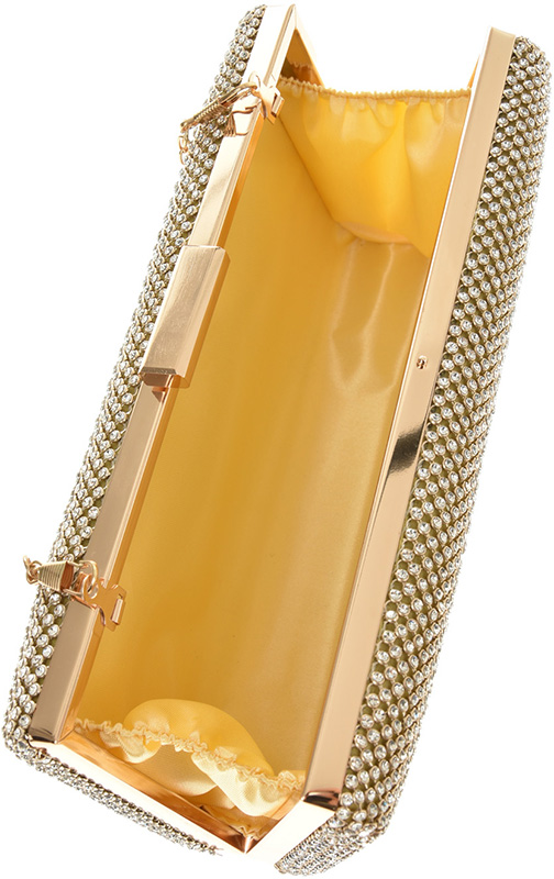 Geanta de ocazie tip Clutch Chiara Canotti CC0803, Auriu, #5, Bagsy